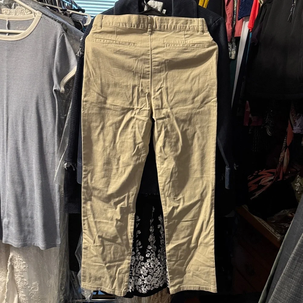 The Children's Place Beige/Tan Straight-Leg Chinos 14 nwt